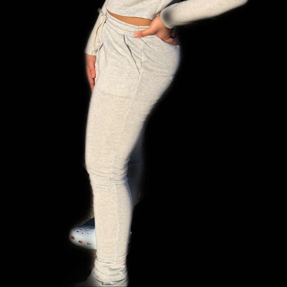 Premium Cotton Stacked Pants